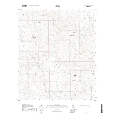 2020 Map of Ramer, 2020 Print