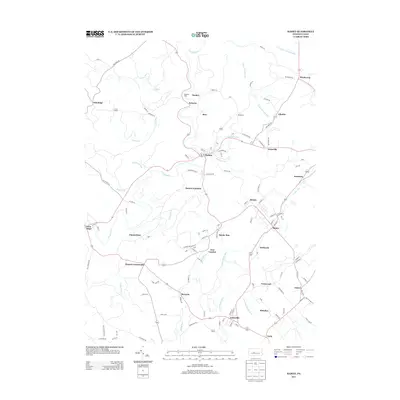 2013 Map of Ramey, 2013 Print