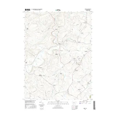 2016 Map of Ramey, 2016 Print