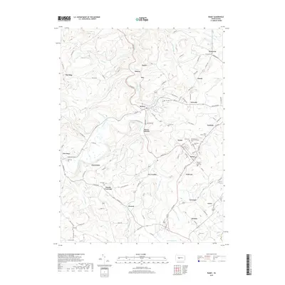 2019 Map of Ramey, 2019 Print