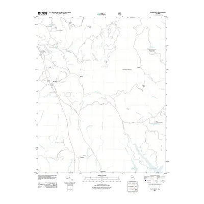 2011 Map of Ramhurst, 2011 Print