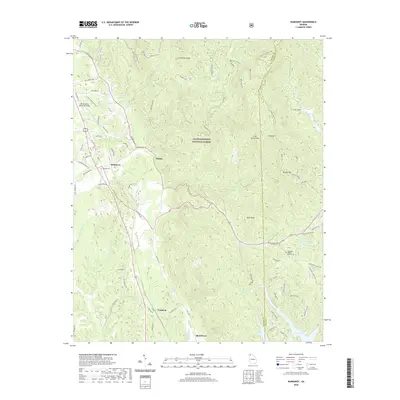 2020 Map of Ramhurst, 2020 Print