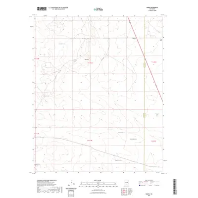 2023 Map of Ramon, 2023 Print