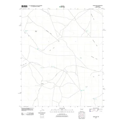 2010 Map of Ramon SW, 2010 Print