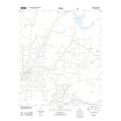 2012 Map of Ramona, 2012 Print