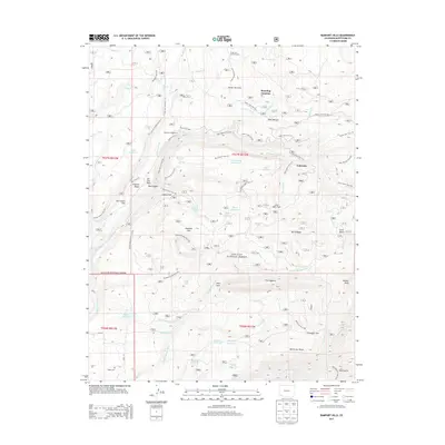 2013 Map of Rampart Hills, 2013 Print