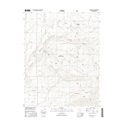 2016 Map of Rampart Hills, 2016 Print