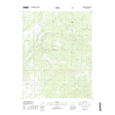 2019 Map of Rampart Hills, 2019 Print