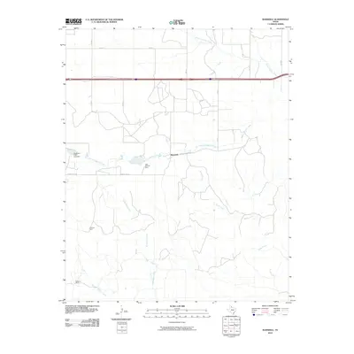 2010 Map of Ramsdell, 2010 Print