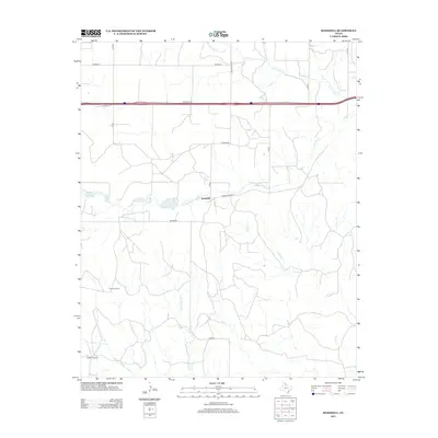 2012 Map of Ramsdell, 2012 Print