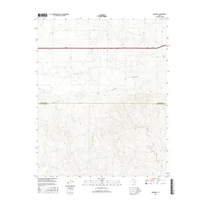 2016 Map of Ramsdell, 2016 Print