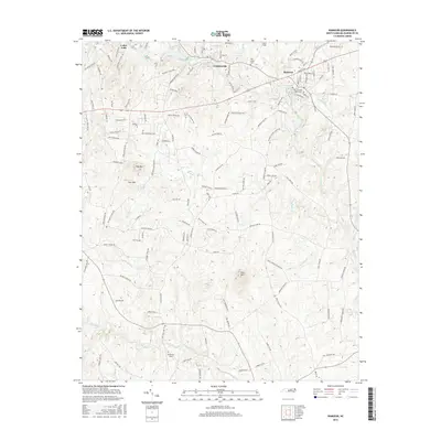 2016 Map of Ramseur, 2016 Print