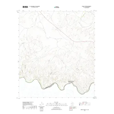 2019 Map of Ramsey Canyon, 2019 Print