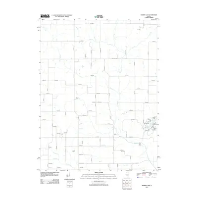 2012 Map of Ramsey Lake, 2012 Print