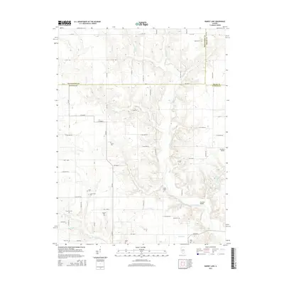 2015 Map of Ramsey Lake, 2015 Print