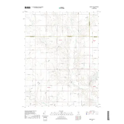 2018 Map of Ramsey Lake, 2018 Print