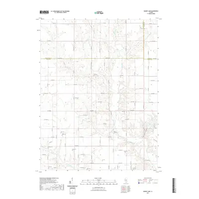 2021 Map of Ramsey Lake, 2021 Print