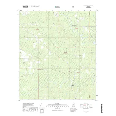 2018 Map of Ramsey Springs, 2018 Print