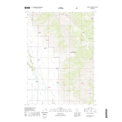 2020 Map of Ramshorn Canyon, 2020 Print