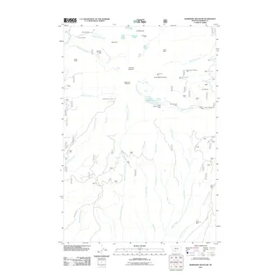 2011 Map of Ramshorn Mountain, 2011 Print
