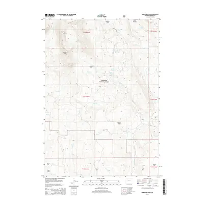 2015 Map of Ramshorn Peak, 2015 Print
