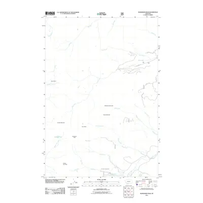 2011 Map of Ramshorn Peak, 2011 Print