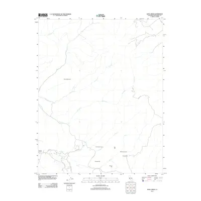 2012 Map of Rana Creek, 2012 Print