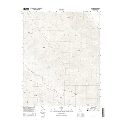 2015 Map of Rana Creek, 2015 Print