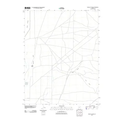 2010 Map of Ranch Canyon, 2010 Print