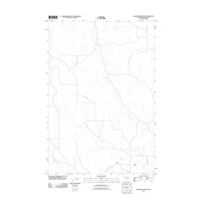 2011 Map of Rancher Cemetery, 2011 Print
