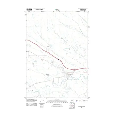 2011 Map of Ranchester, 2011 Print
