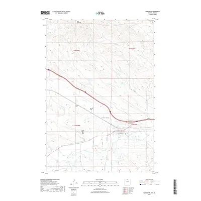 2017 Map of Ranchester, 2017 Print
