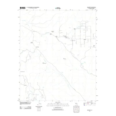 2012 Map of Ranchita, 2012 Print