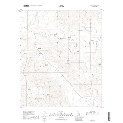 2018 Map of Ranchita, 2018 Print