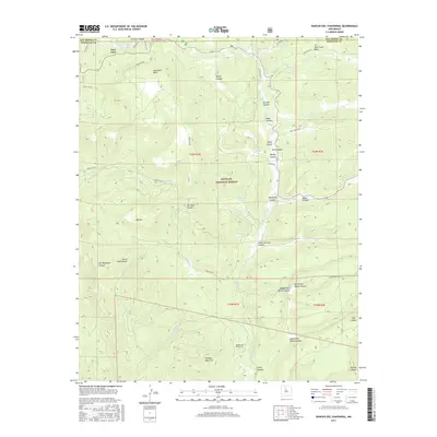 2017 Map of Rancho del Chaparral, 2017 Print