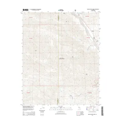 2015 Map of Rancho Nuevo Creek, 2015 Print