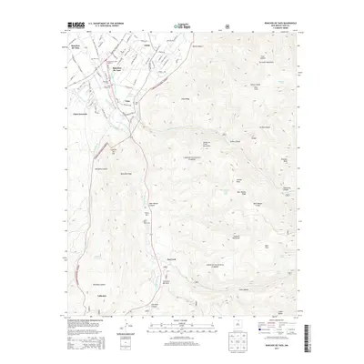 2013 Map of Ranchos De Taos, 2013 Print