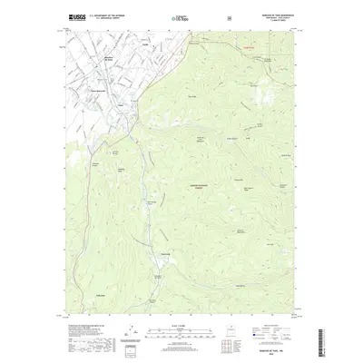 2020 Map of Ranchos De Taos, 2020 Print