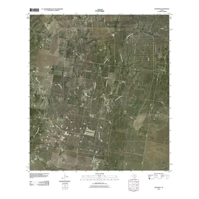 2010 Map of Randado, 2010 Print