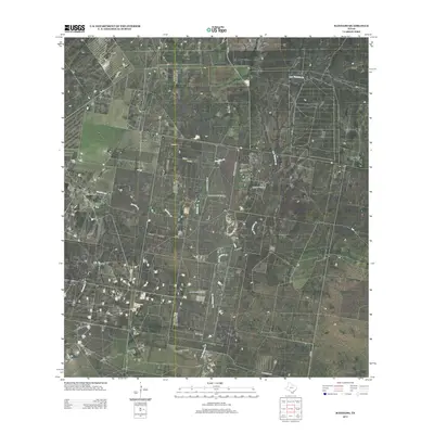 2013 Map of Randado, 2013 Print