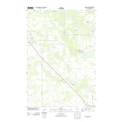 2013 Map of Randall East, 2013 Print