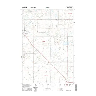 2016 Map of Randall East, 2016 Print