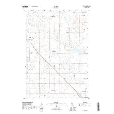 2019 Map of Randall East, 2019 Print