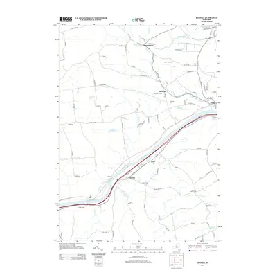 2013 Map of Randall, 2013 Print