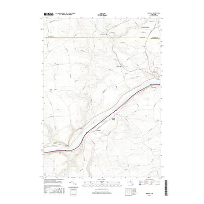 2016 Map of Randall, 2016 Print