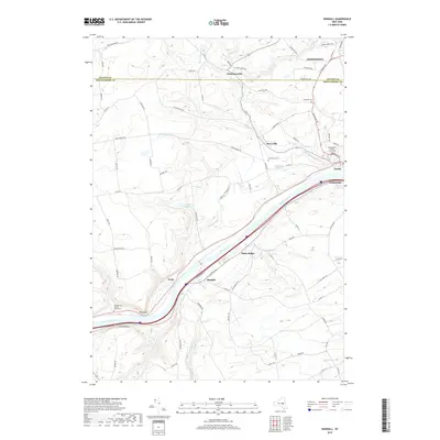 2019 Map of Randall, 2019 Print