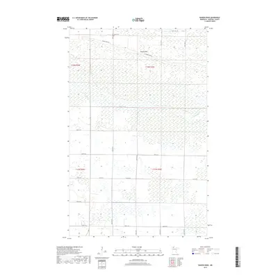 2019 Map of Randen Ridge, 2019 Print
