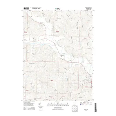 2013 Map of Randle, 2013 Print