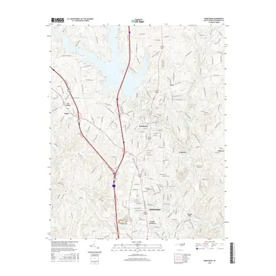 2016 Map of Randleman, 2016 Print