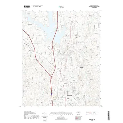 2019 Map of Randleman, 2019 Print